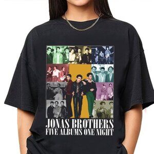 Retro Jonas Brothers Eras Tour Shirt Jonas Brothers Music Fan Concert T-Shirt 05